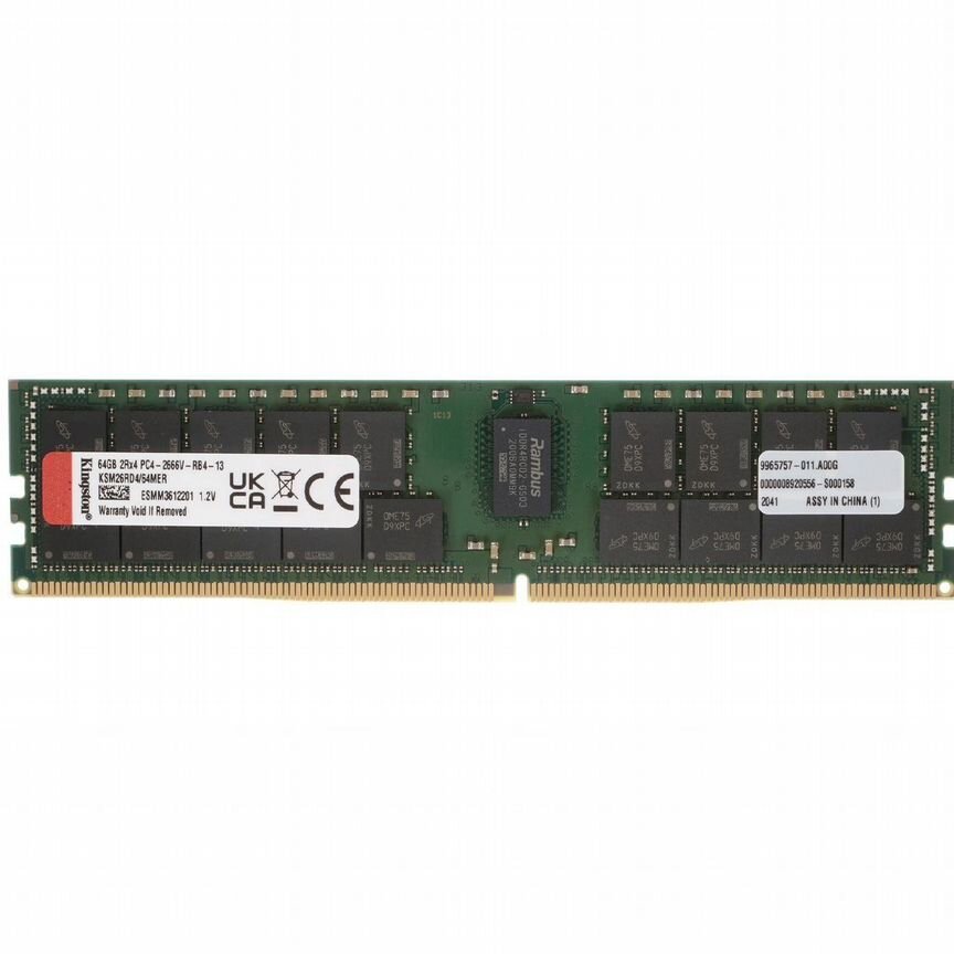 [KSM26RD4/64MER] Оперативная Память Kingston 64gb Ksm26rd4/64mer