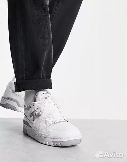 Кроссовки NEW balance 550 “white grey”