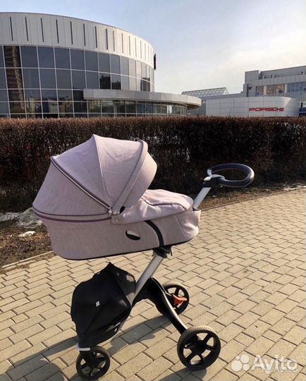 Коляска 2в1 Stokke Xplory V6 с зимней накидкой