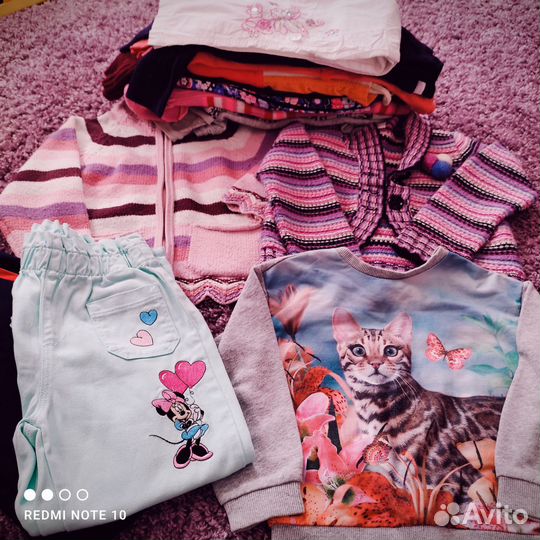 Вещи на девочку 4-7 лет