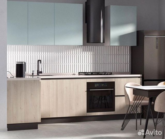 Экологичная угловая кухня