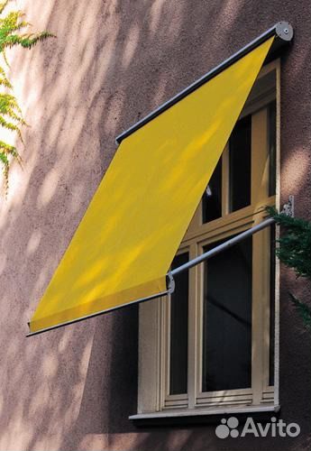 Замена акриловой ткани на маркизы