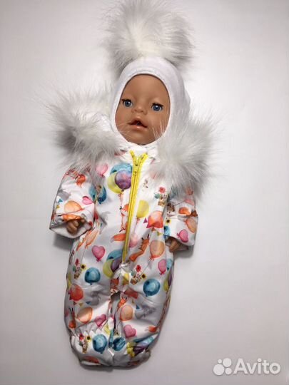 Комбинезон для куклы Бэби Борн 42 см