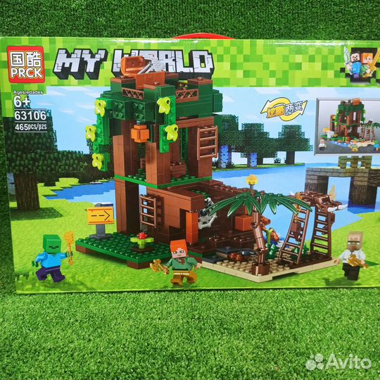 Конструктор майнкрафт деревня