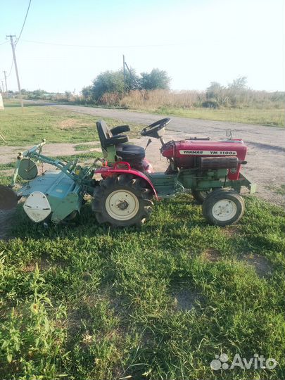 Мини-трактор YANMAR YM1100, 1980