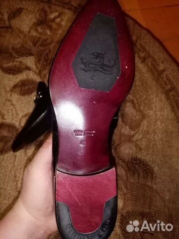 Туфли мужские 41 размер италия новые