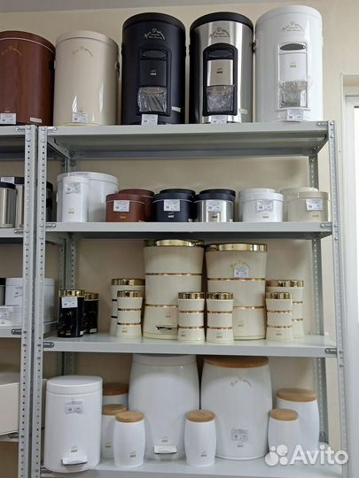 Хлебница+ 3 контейнера для сыпучих набор