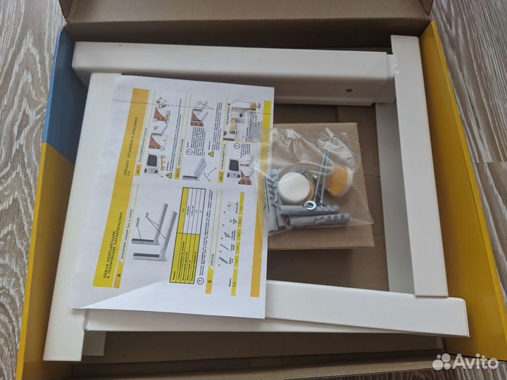 Кронштейн под микроволновку,свч trone С-2 белый