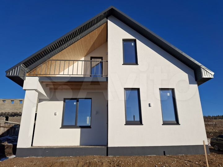 Дом 126 м² на участке 8 сот.