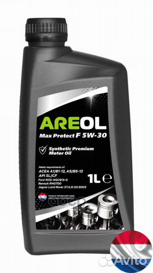 Areol Max Protect F 5W-30 (1L) масло моторное
