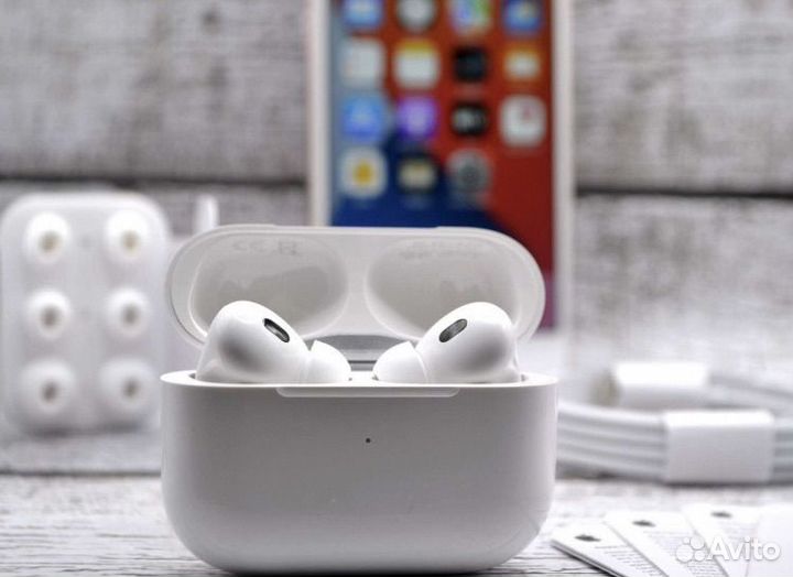 Airpods Pro 2 «оригинал» чип airoha 1572F