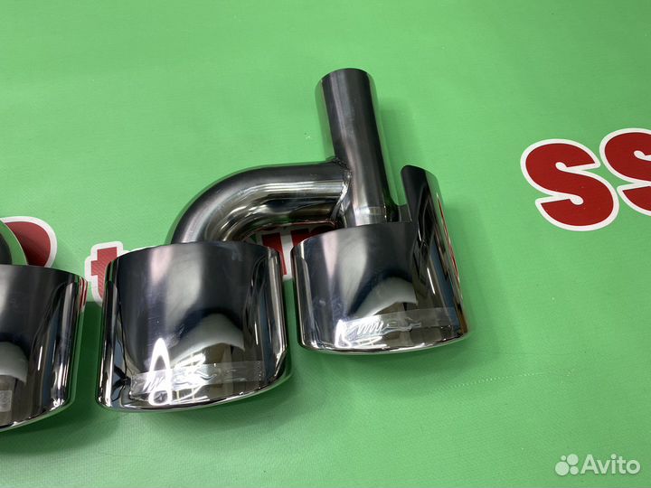 Насадка на глушитель для Mercedes W204 AMG 63 Look