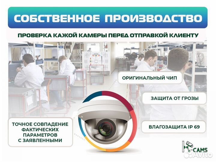 NEW Камера видеонаблюдения R-cams-IPS5-IMX335-VR