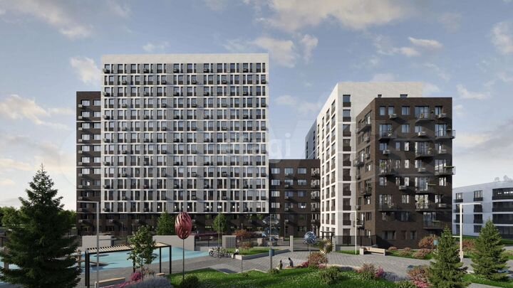 Квартира-студия, 23,8 м², 1/15 эт.