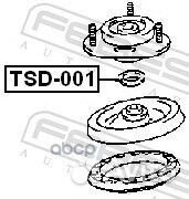 Шайба подшипника опоры амортизатора TSD-001 TSD