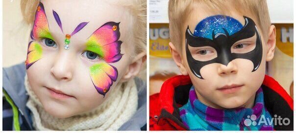 Аквагрим,аквагример,гример, флеш тату на праздник