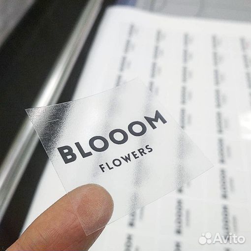 Печать наклеек и стикеров (доставка бесплатно)