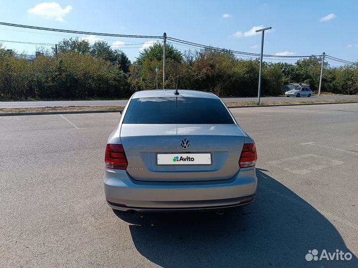 Volkswagen Polo 1.6 МТ, 2018, 41 000 км