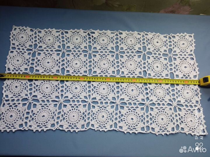 Салфетка вязаная 