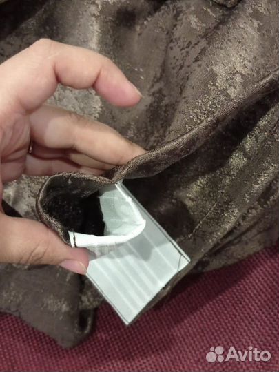 Шторы 300*250 коричневый мрамор