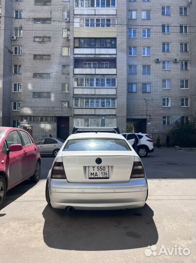 Юбка заднего бампера Volkswagen Jetta 4 GLI Bora