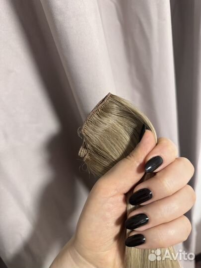 Волосы премиум на трессах 9-10 тона