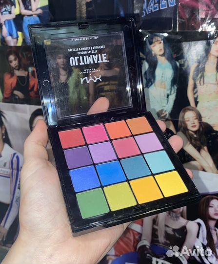 Палетка теней от nyx,нюкс