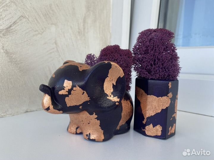 Декор. Стабилизированный мох. Вечное растение