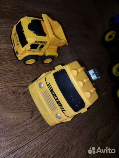 Мусоровоз игрушка +2машины в подарок