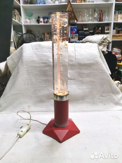 Лампа настольная Салют Кремль СССР Рабочая