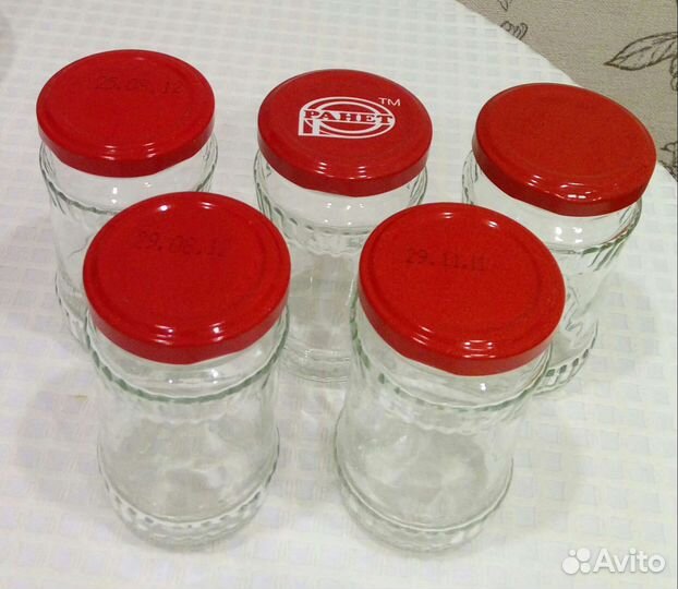Баночки набор 5шт.и 6шт