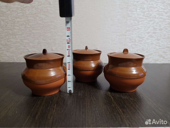 Банка глиняный горшок