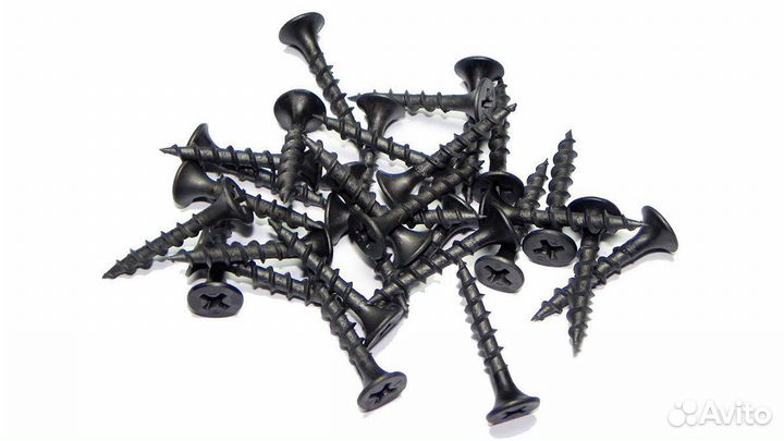 Саморезы по дереву (сгд черные)