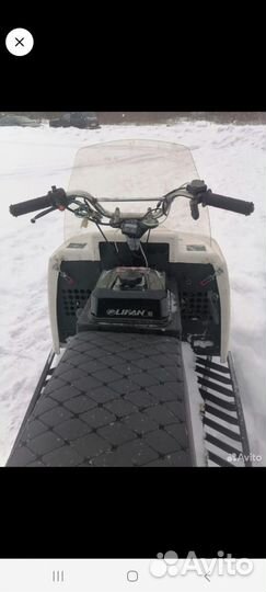 Самодельный снегоход