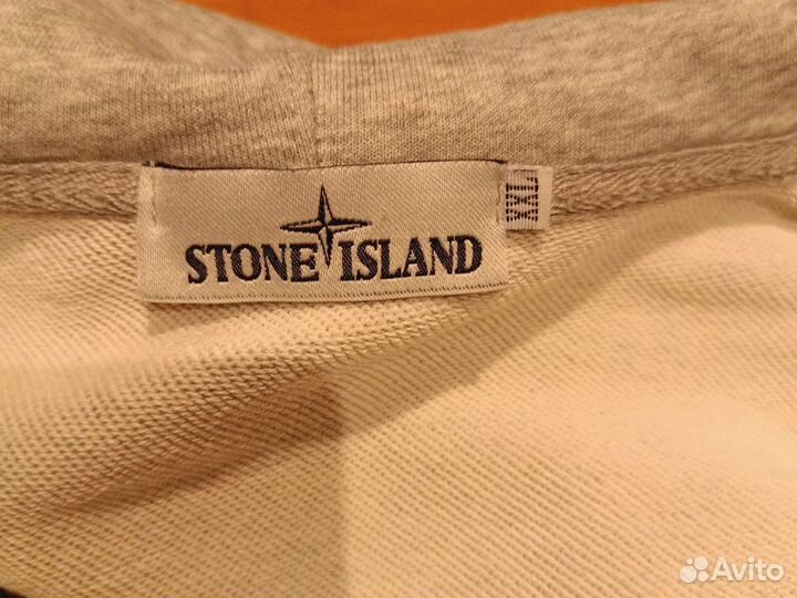 Stone island кофта на молнии