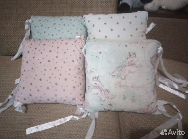 Бортики в кроватку