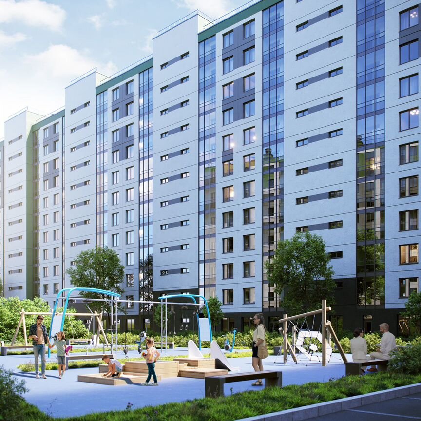 2-к. квартира, 57 м², 9/12 эт.