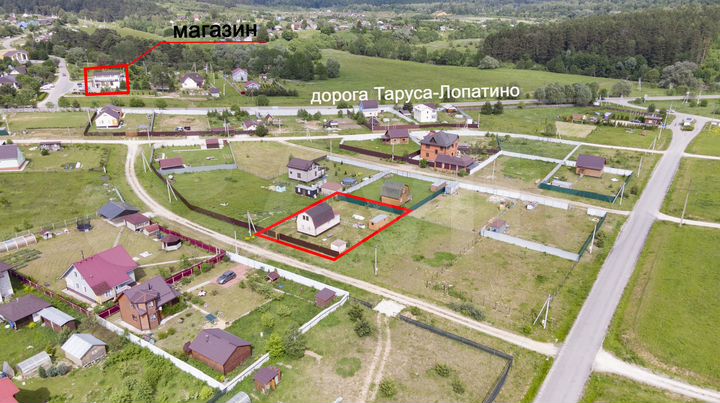 Дача 85 м² на участке 8 сот.