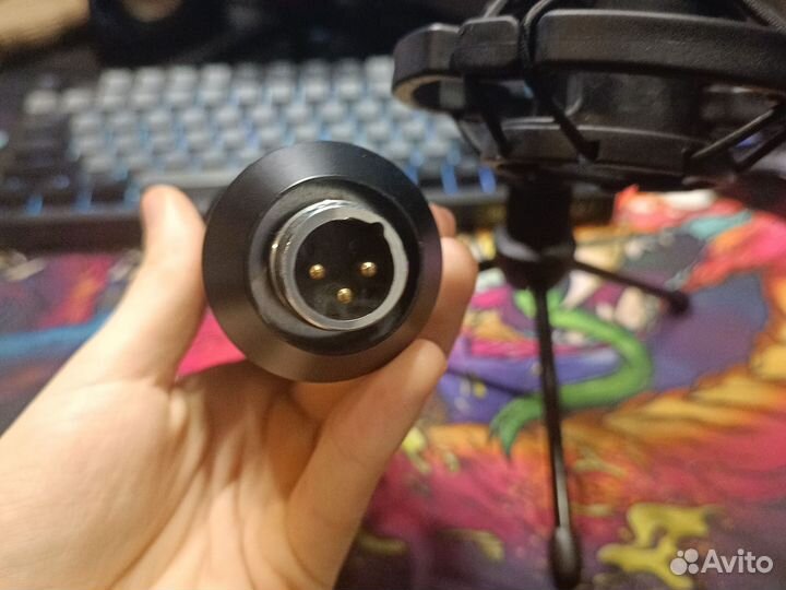 Микрофон bm 800 чёрный и розовый