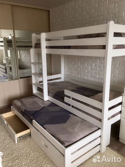Детская кровать двухъярусная Гарантия качества