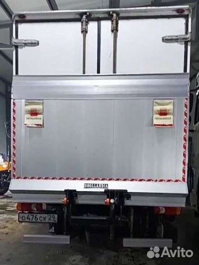 Дополнительное оборудование: Гидроборт Dhollandia