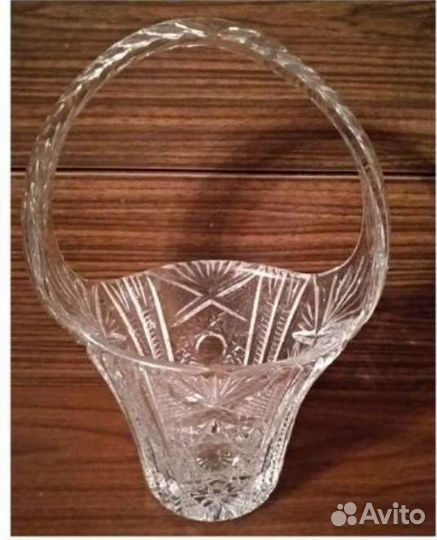 Хрусталь - ваза 