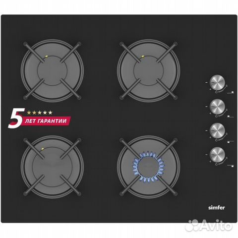 Газовая варочная панель Simfer H60 - Гарантия