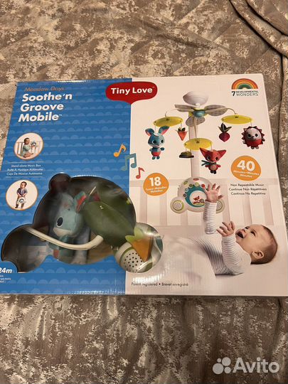 Мобиль Tiny Love Бум-Бокс Солнечная полянка