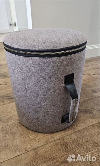 Пуфик в прихожую с ящиком