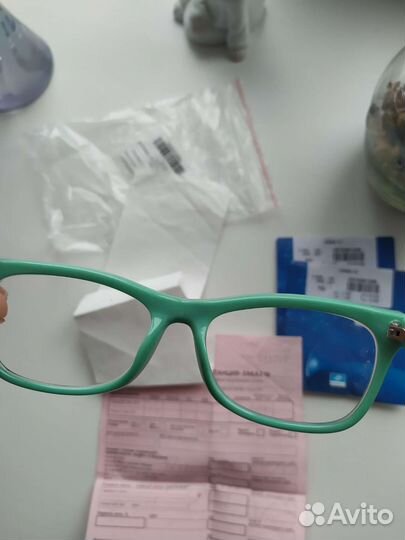 Очки детские с диоптриями минус 1, как новые