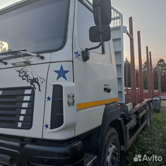 МАЗ 6312Е9 с прицепом, 2016
