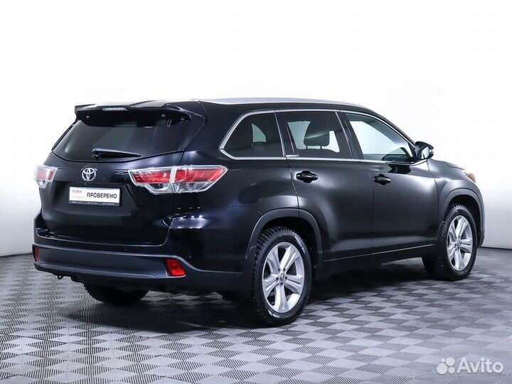 Toyota Highlander 3.5 AT, 2014, 196 863 км