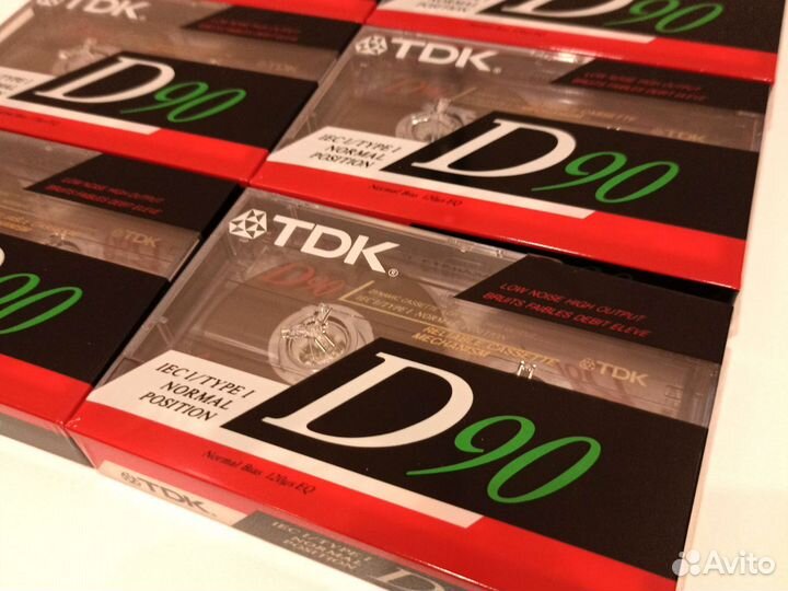 Аудиокассета TDK D90