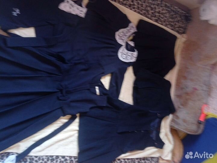 Школьная форма для девочки 134 темно синяя